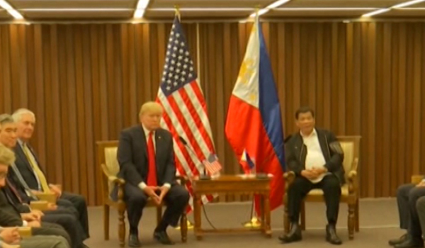 ستایش دونالد ترامپ از روابط عالی بین آمریکا و فیلیپین
