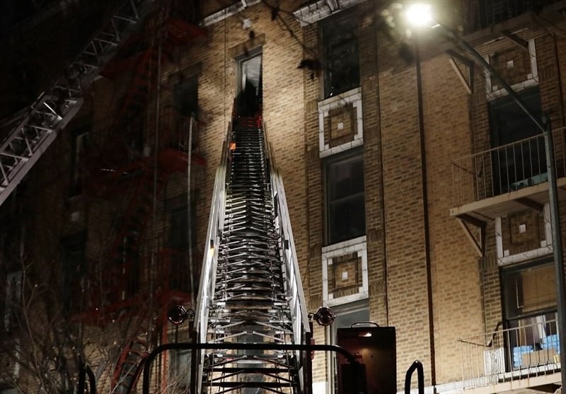 دوازده تن از اثر آتش سوزی در یک آپارتمان در نیویورک جان باختند