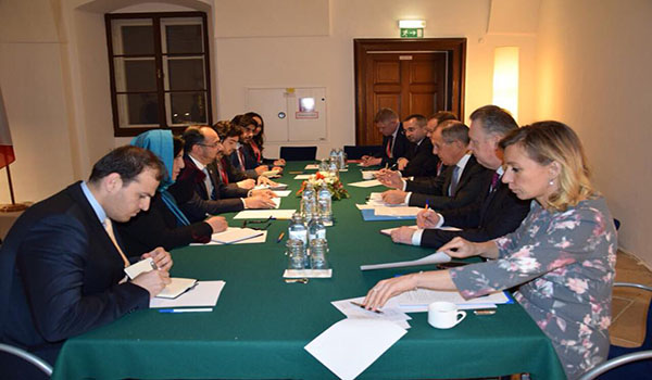 دیدار وزرای امورخارجه افغانستان و روسیه