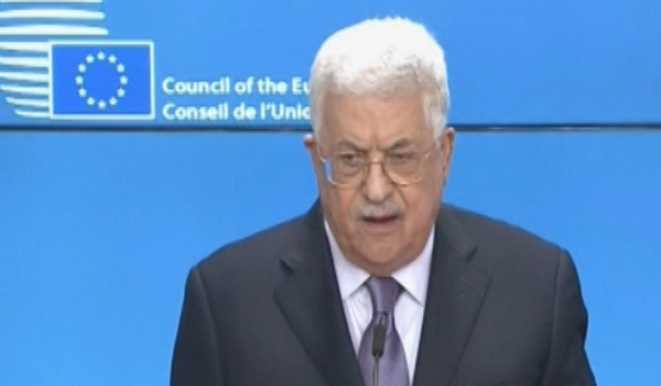 محمود عباس خواستار حمایت اتحادیه اروپا از تشکیل کشور مستقل فلسطین با پایتخت بیت المقدس شد