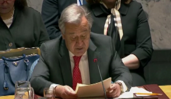 دبیرکل سازمان ملل متحد: مبارزه با تروریسم تنها مسولیت افغانستان نیست
