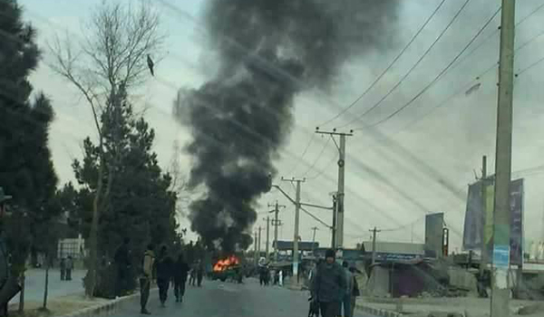 حمله انتحاری در کابل جان سیزده پولیس را گرفت