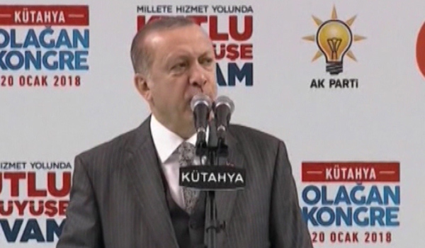 اردوغان: عملیات ترکیه در سوریه تنها تروریستان را هدف قرار می دهد