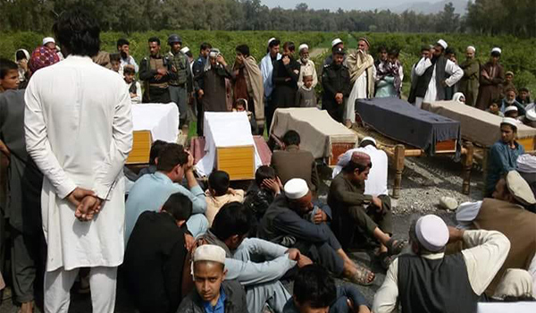 هشت غیرنظامی در ولسوالی چپرهار ننگرهار کشته شده اند