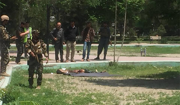 یک عامل انتحاری در کابل ازسوی پلیس کشته شد