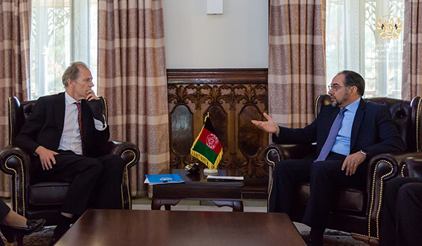وزیر امور خارجه کشور با معاون سرمنشی سازمان ملل در امور حقوق بشر، در کابل دیدار کرد