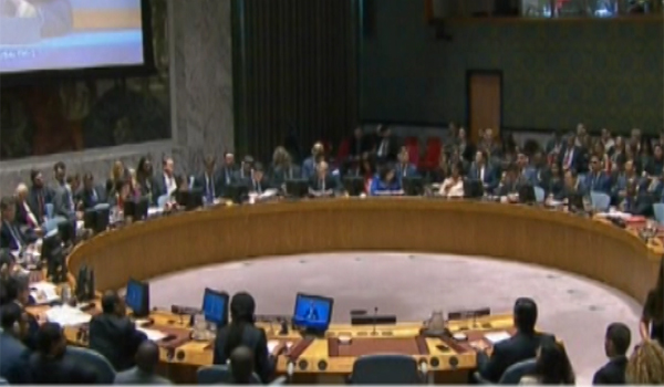 مشاجره لفظی نمایندگان رژیم اسراییل و فلسطین در سازمان ملل متحد