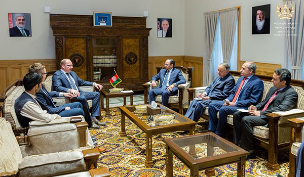 دیدار وزیر امور خارجه کشور با رییس بنیاد سیاسی کنراد آدناور
