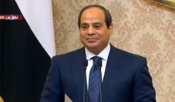 عبدالفتاح سیسی برای دومین بار به عنوان رییس جمهور مصر سوگند یاد کرد