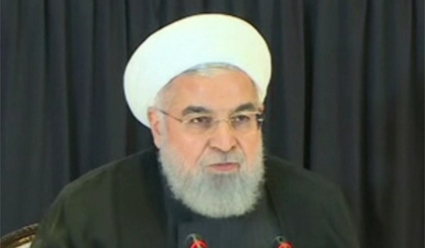 حسن روحانی سخنان دونالد ترامپ را علیه ایران تبلیغات خواند