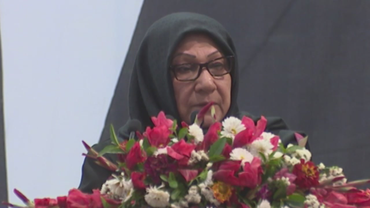 سخنرانی صدیقه بلخی، عضو مجلس سنا به مناسبت هفتمین سالگشت شهادت استاد شهید