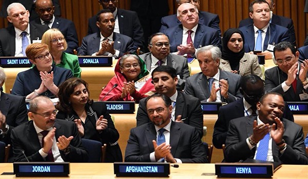اشتراک وزیر امور خارجه کشور در نشست فراخوان بین المللی عمل برای چالش مواد مخدر