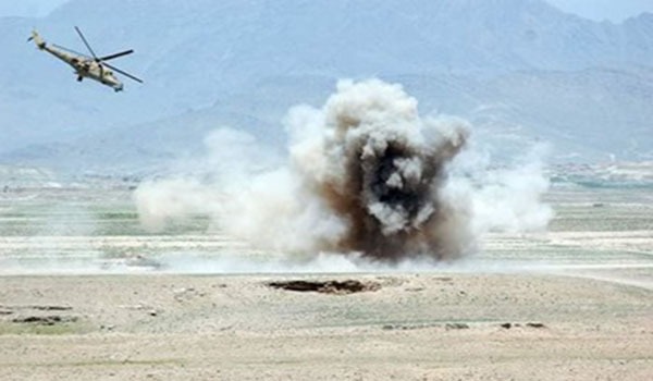 نیروهای هوایی ارتش سه مخفیگاه ‌طالبان را در ولایت هلمند تخریب کردند