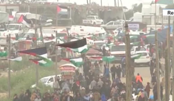 چهار فلسطینی در جریان تظاهرات از سوی نظامیان رژیم اسراییل شهید شدند