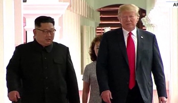 ترامپ خواستار تحویل دهی سلاح های هسته ای کوریای شمالی به امریکا شده است