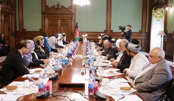 نخستین نشست شورای رهبری مصالحه در ارگ ریاست جمهوری برگزار شد