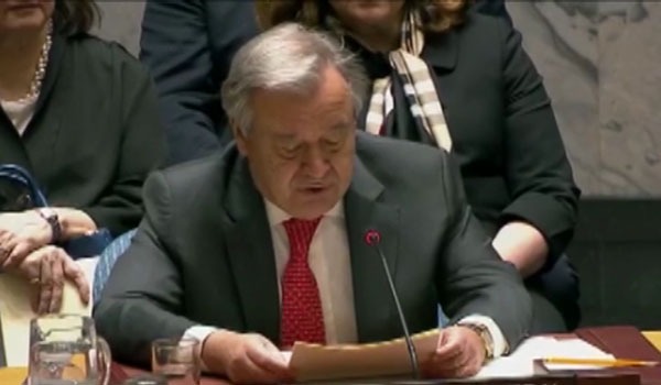 دبیرکل سازمان ملل: بلندی‌ های جولان بخشی از سرزمین سوریه است