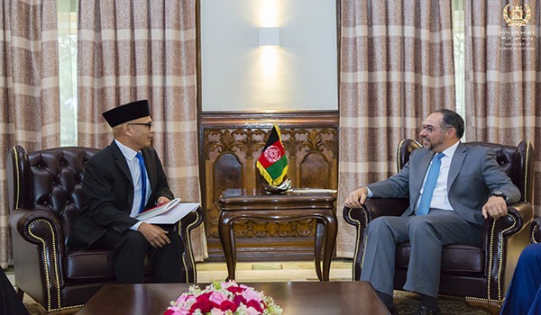 دیدار وزیر امور خارجه کشور با معاون وزیر خارجه اندونیزیا در امور افریقا و آسیا