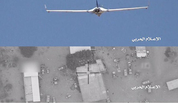 حمله هوایی جنبش انصار الله یمن به فرودگاه جیزان عربستان