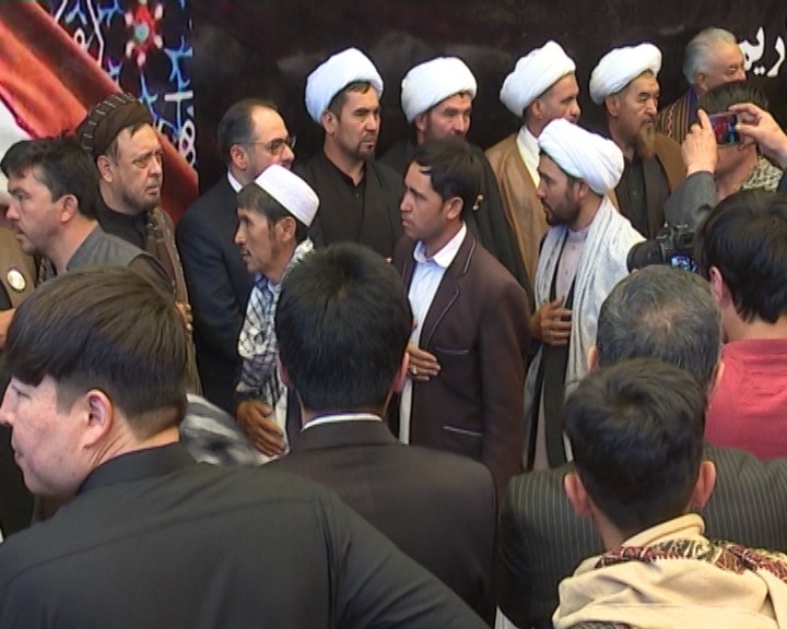 مراسم فاتحه خوانی آیت الله العظمی محقق کابلی در کابل برگزار شد