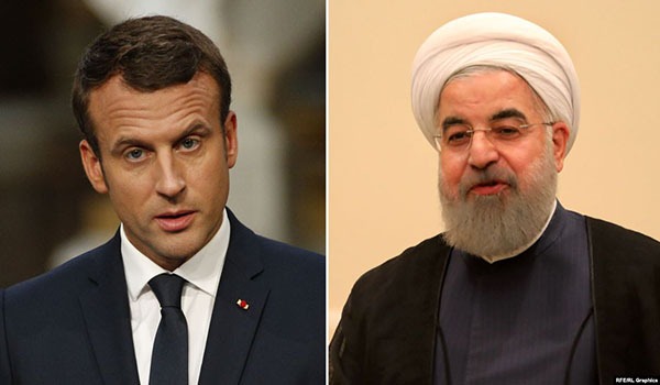 رایزنی روسای جمهور ایران و فرانسه درباره حفظ برجام