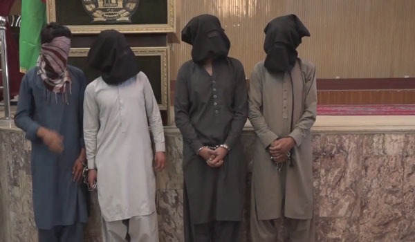 بازداشت چهار آدم ربا در شهر کابل