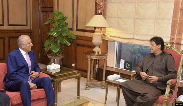 نخست وزیر پاکستان خواهان از سرگیری گفتگو‌های صلح آمریکا و طالبان شد