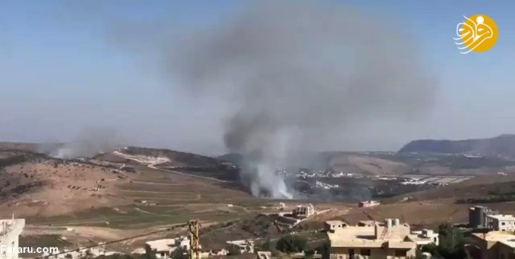 نظامیان حزب ‌الله لبنان یک پهپاد اسراییلی را هدف قرار دادند