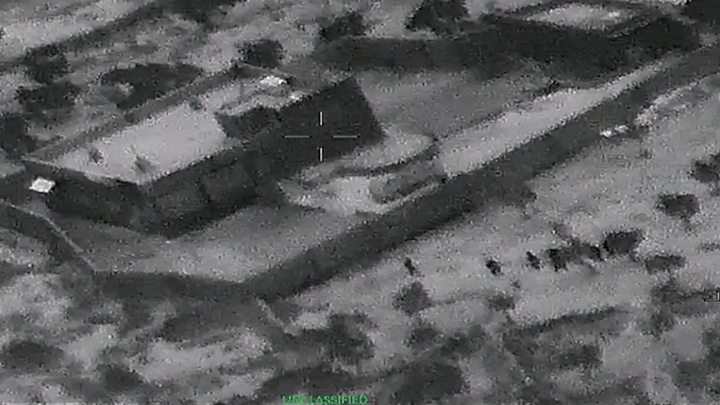 ارتش آمریکا اولین تصاویر ویدیویی از عملیات برضد رهبر داعش را منتشر کرد