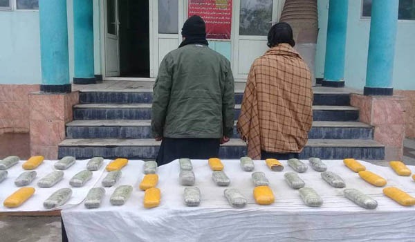 دو تن به اتهام قاچاق مواد مخدر در ولایت بدخشان بازداشت شدند