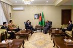 رییس جمعیت اسلامی افغانستان با وانگ یی سفیر چین در کابل دیدار کرد