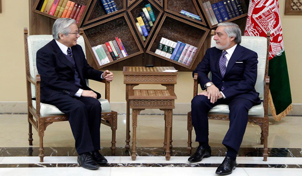 رییس جمهور عبدالله با فرستاده ویژه سازمان ملل متحد برای افغانستان دیدار کرد