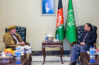 دیدار رییس جمعیت اسلامی افغانستان با وزیر پیشین امور داخله