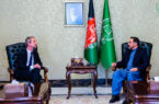 دیدار رییس جمعیت اسلامی افغانستان با سفیر فرانسه در کابل