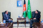 دیدار رییس جمعیت اسلامی افغانستان با سفیر ترکیه مقیم کابل