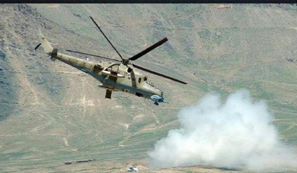 انجام ضربات هوایی بر مواضع طالبان در نیمروز