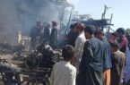 چهار تن درنتیجه‌ی آتش سوزی در فاریاب جان باختند.