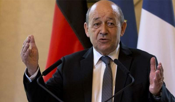 لودریان: پاریس هیچ‌گونه رابطه‌‌ای با حکومت طالبان در افغانستان برقرار نخواهد کرد