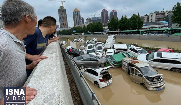وقوع باران‌‌های شدید و رانش زمین در بیش از ۷۰ منطقه و شهرستان شمالی شاآنشی چین
