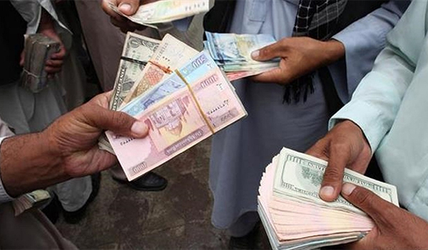 افزایش بی پیشینه‌‌ی بهای دالر در برابر پول افغانی