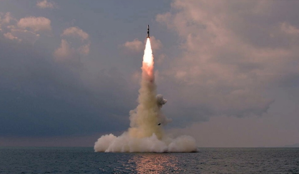 آزمایش یک موشک بالستیک توسط کوریای شمالی