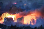 در آتش سوختن صدها خانه در کلرادوی امریکا