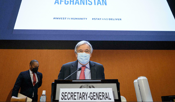 سازمان ملل: یک و نیم میلیارد دالر کمک‌های بشردوستانه را برای مردم افغانستان جمع‌آوری کردیم
