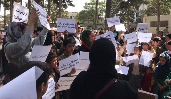انتقاد آلمان از بازداشت معترضان زن در کابل