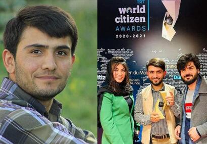شاعری از افغانستان برنده جایزه جهانی (تی آر تی) شد