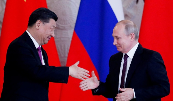 استقبال پوتین از آمادگی چین برای حل مناقشه اوکراین