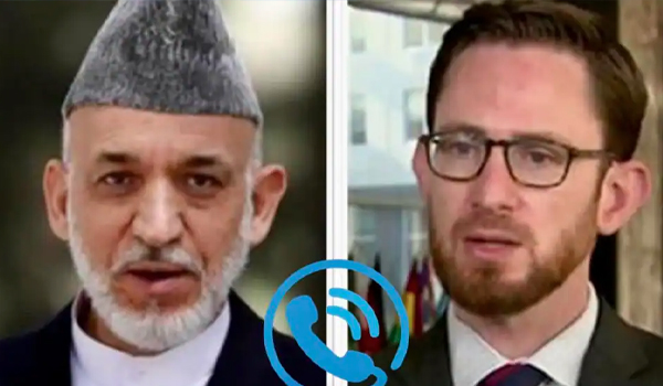 گفت‌وگوی تلفنی نماینده ویژه امریکا برای افغانستان با حامد کرزی