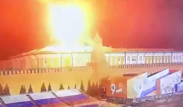 واکنش مسکو به حمله بر کاخ کرملین