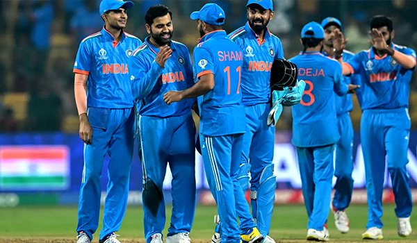 پیروزی هند در نهمین دیدار خود در جام جهانی کریکت ۲۰۲۳