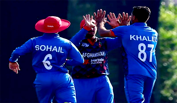 پیروزی تیم کریکت نزده سال افغانستان مقابل نیپال